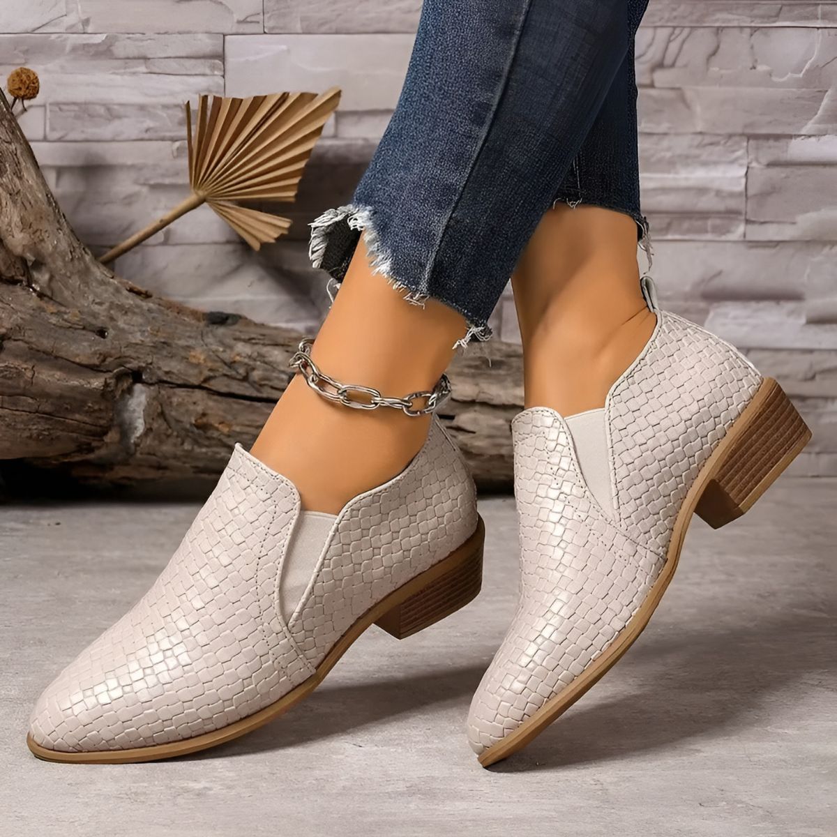 Evelyn™ | ComfortFit Leather Oxford Shoes